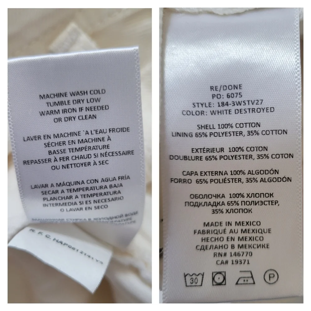 Re/Done authentic re